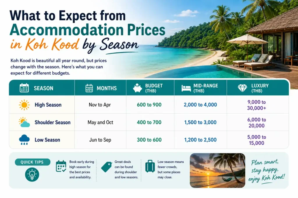 Best Areas in Koh Kood for Different Price Ranges and Vibes