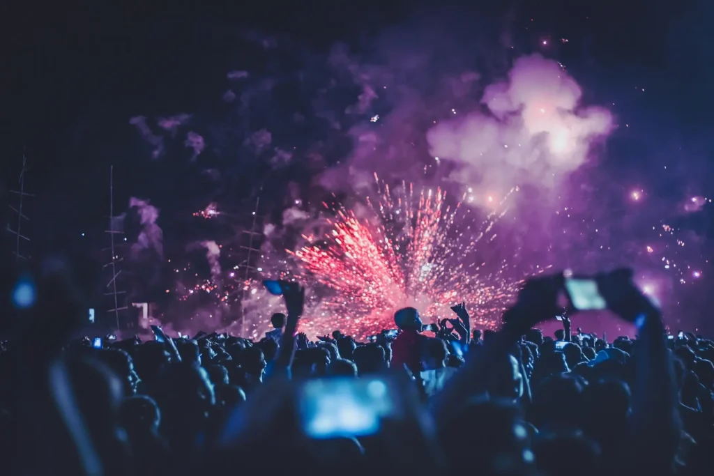 Nightlife and beach party atmosphere in Port Barton
