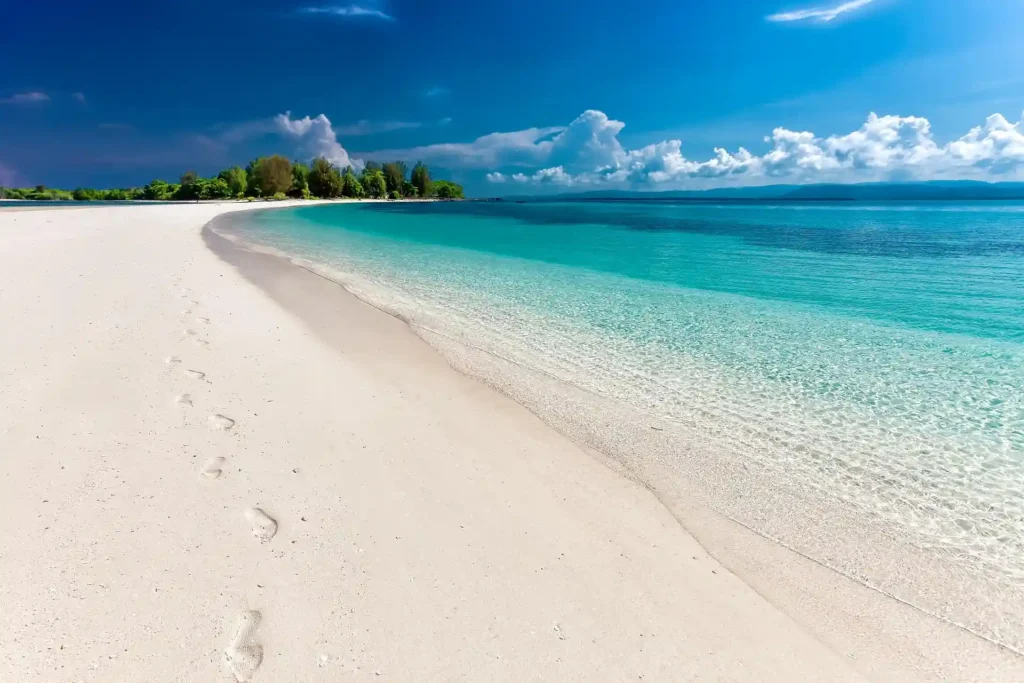 white sand b