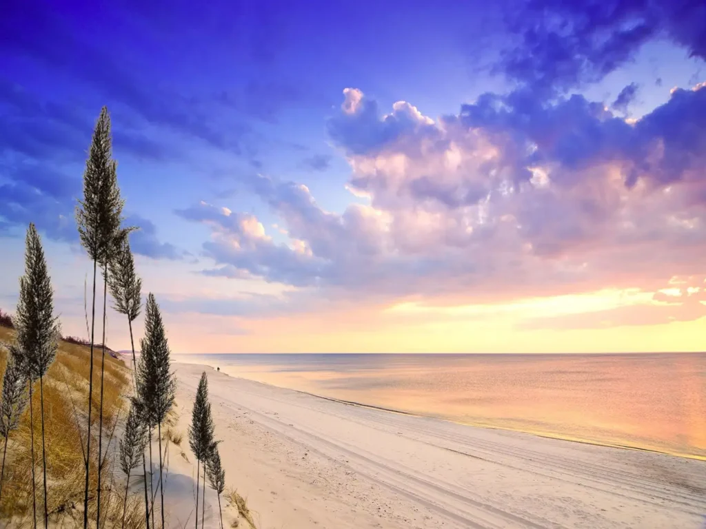 Peaceful sunset beach near Klong Chao Beach in Koh Kood Thailand