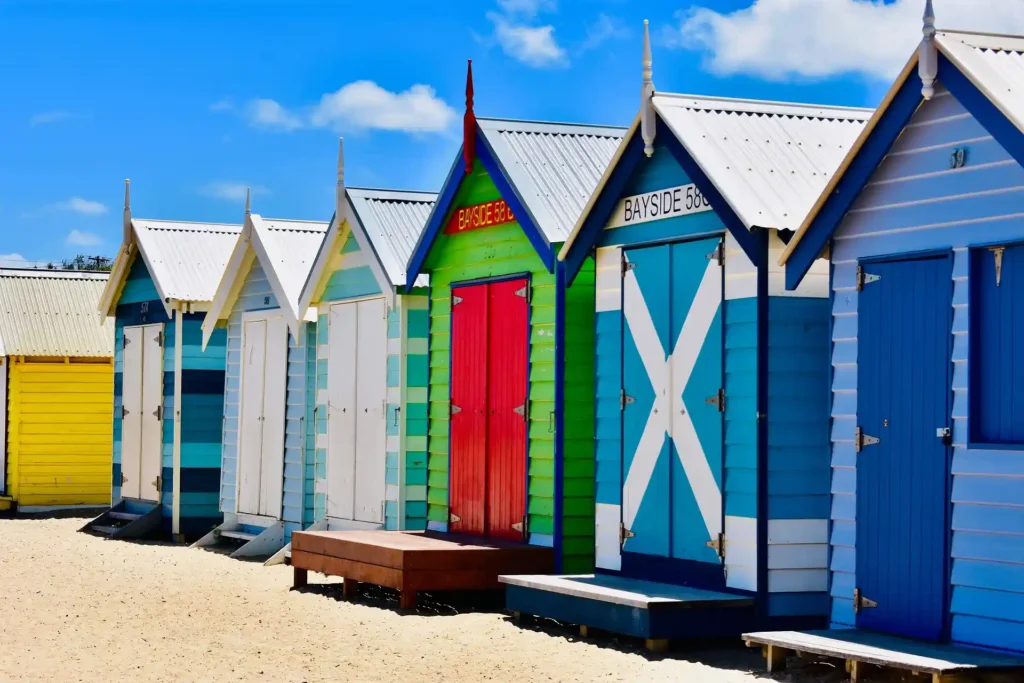 Colorful beach atmosphere representing the relaxed vibe of Selong Belanak Beach