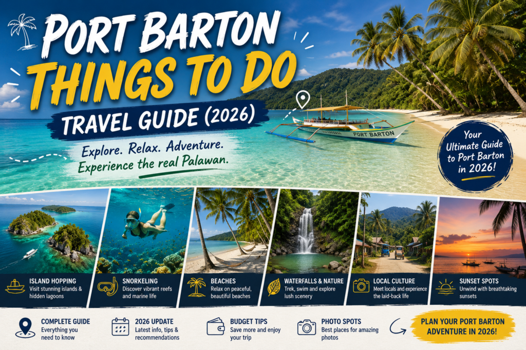 Port Barton things to do
