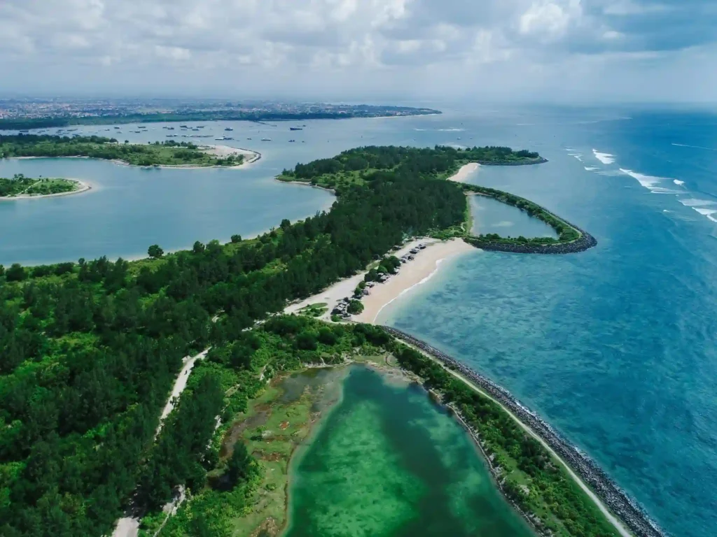 Nyang Nyang Beach vs Balangan Beach comparison in Bali with cliffs and surf views