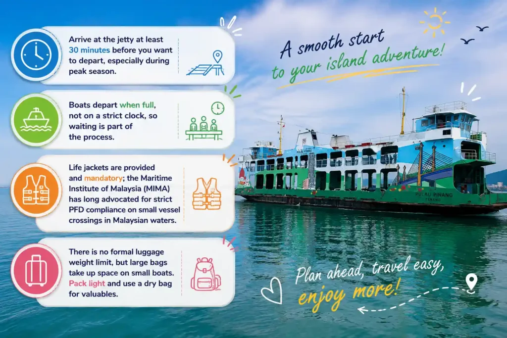 Pulau Kapas ferry tips