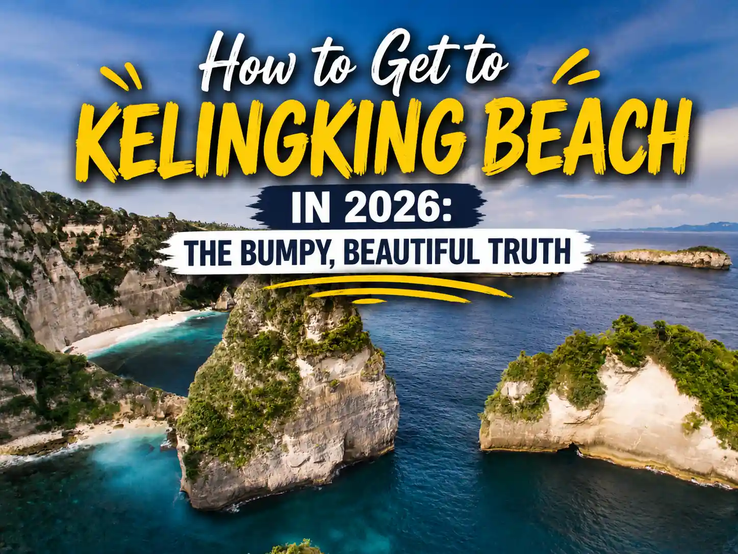 Kelingking Beach 2026 travel guide thumbnail.