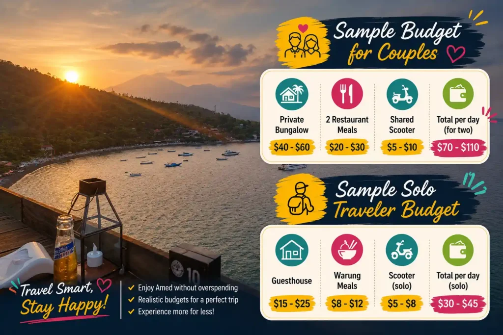 Amed travel budget guide