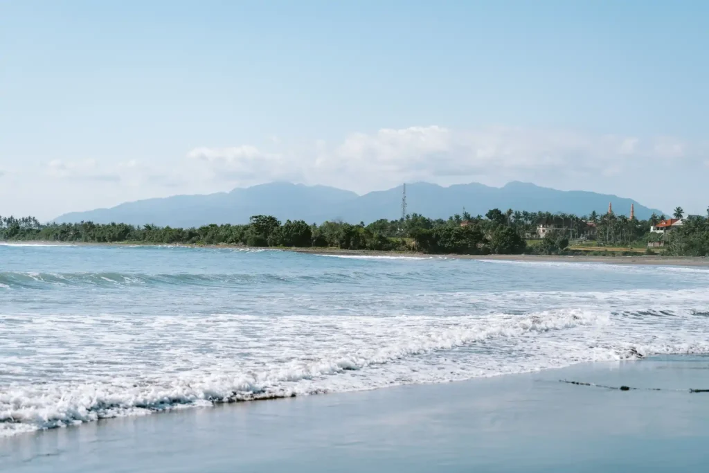 East Bali coastline