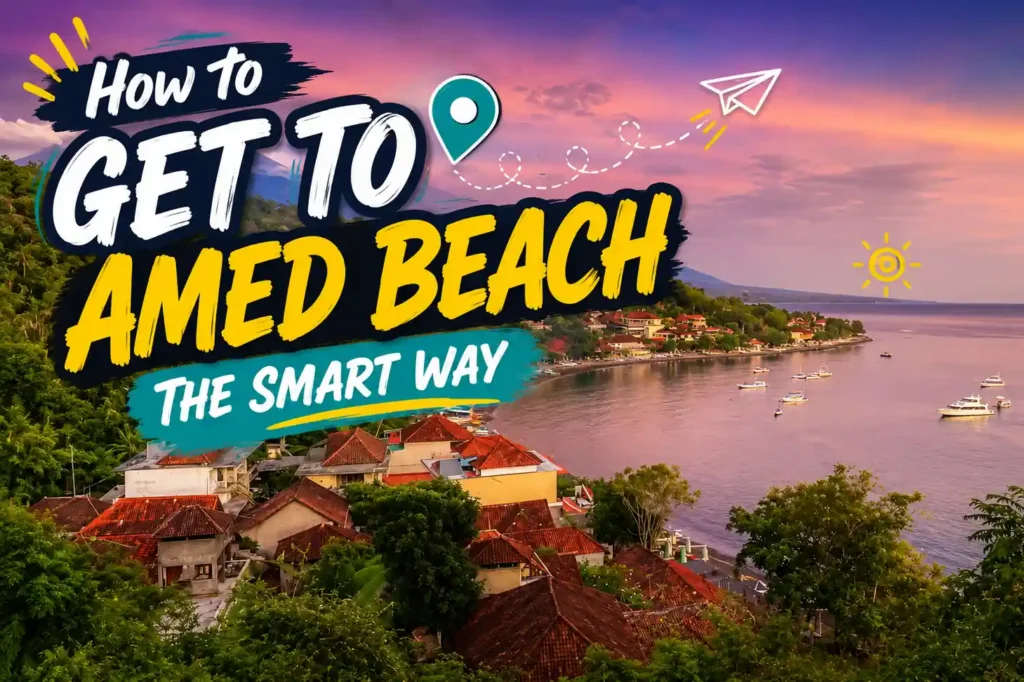 Route to Amed Beach Bali