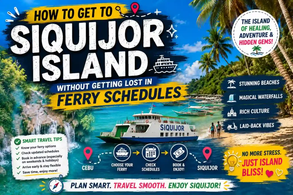 Siquijor Island ferry travel guide