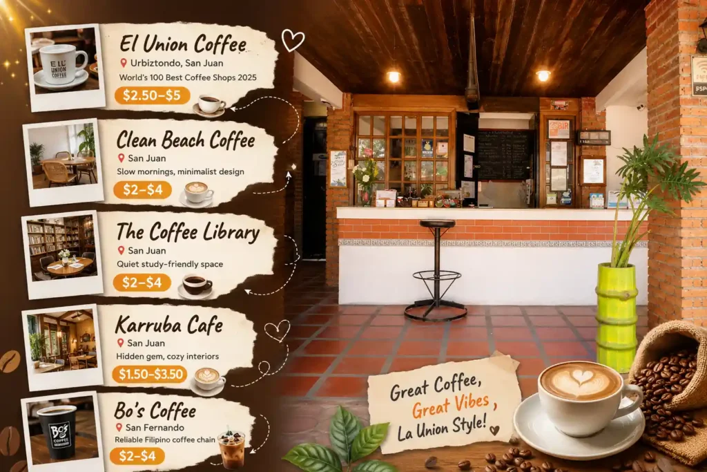 Best cafés in La Union 