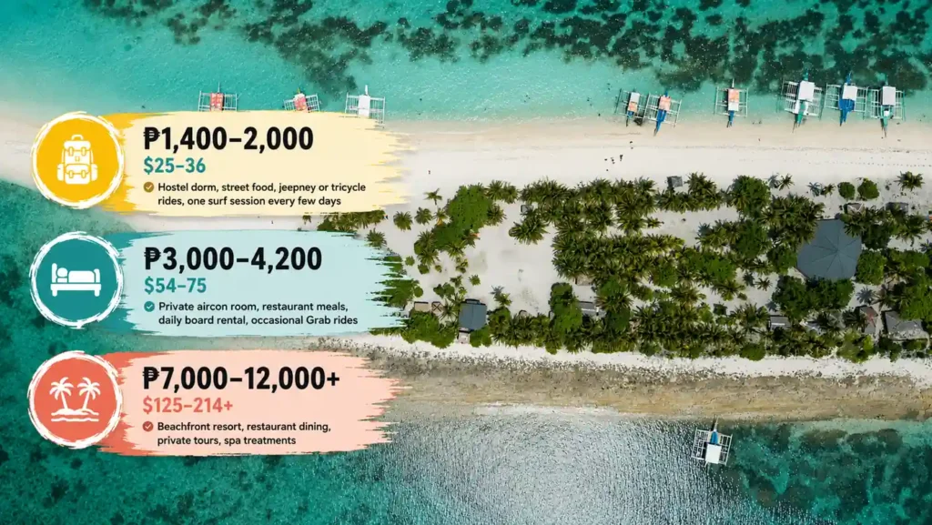 La Union travel budget comparison