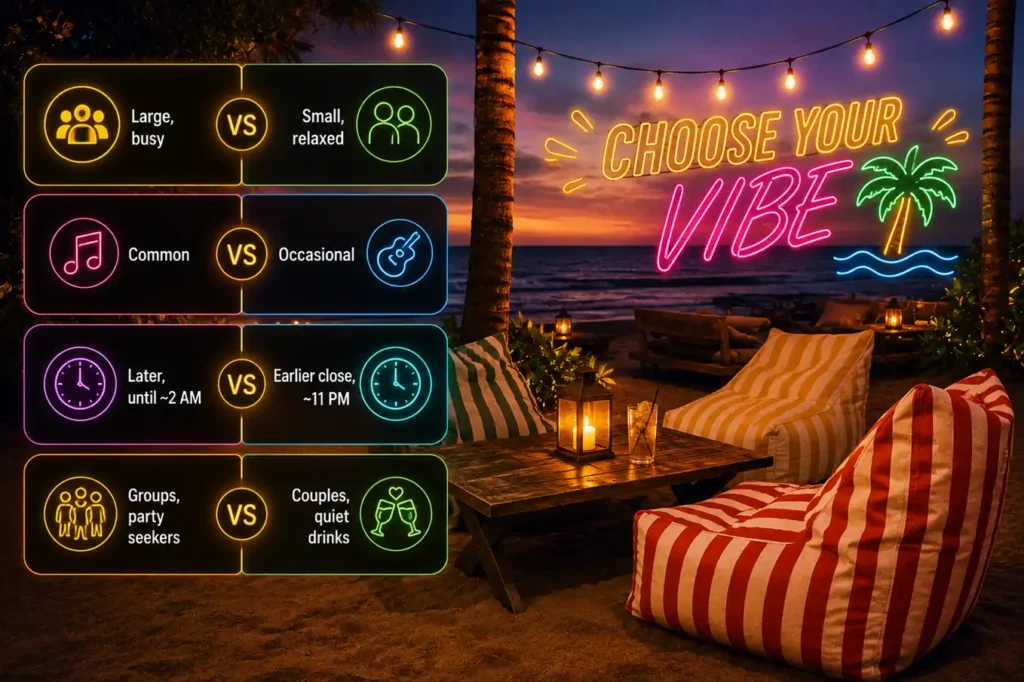La Union beach nightlife comparison