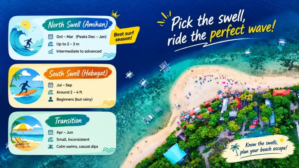 La Union swell seasons guide