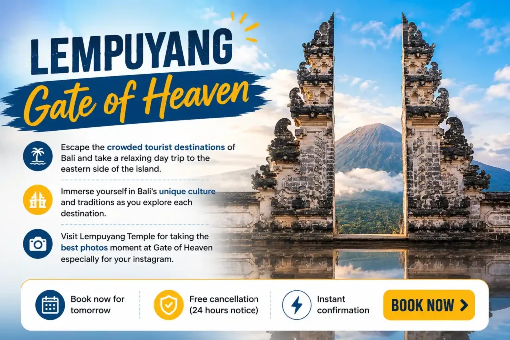 Lempuyang Gate of Heaven tour poster 