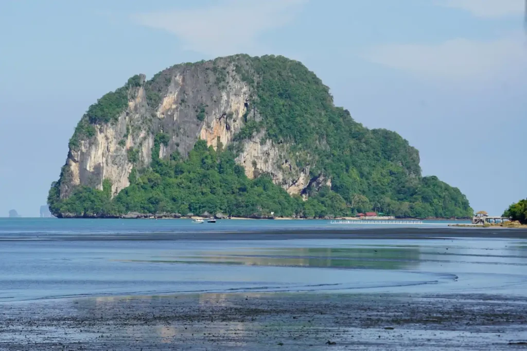 Koh Yao Noi across the calm sea.