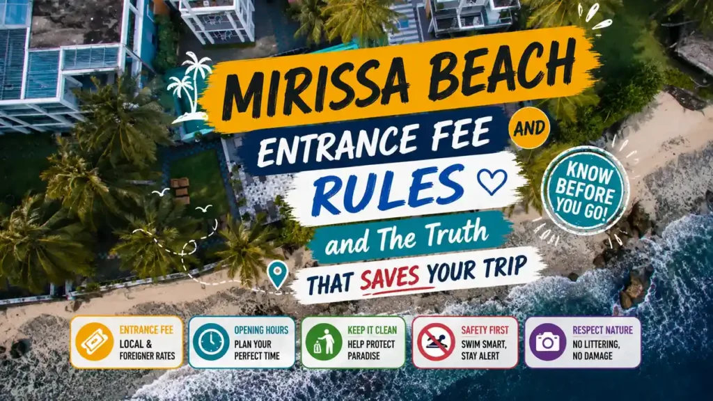 Mirissa Beach entrance fee, rules, and travel guide