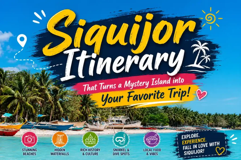 Siquijor itinerary travel guide