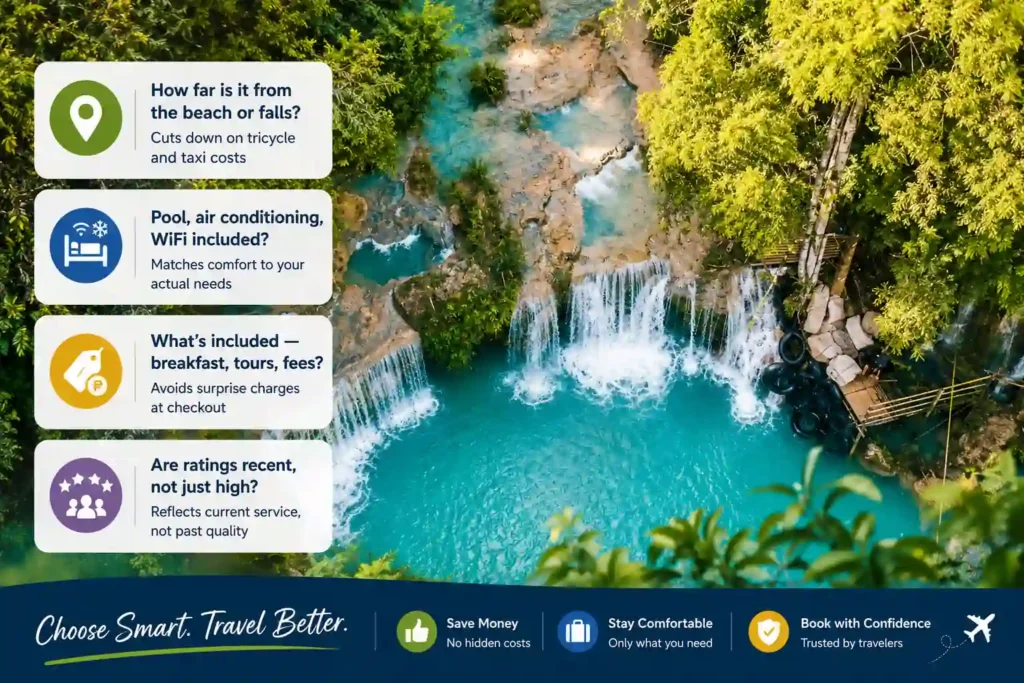 Siquijor travel booking checklist