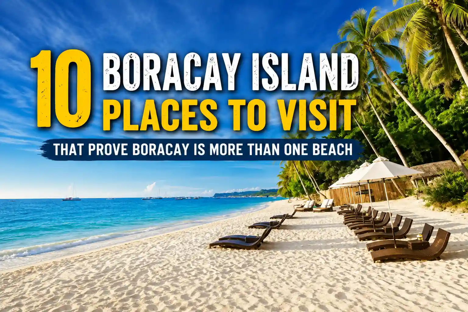 Boracay Island places to visit