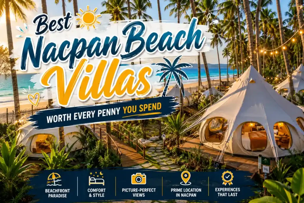 Best Nacpan Beach villas