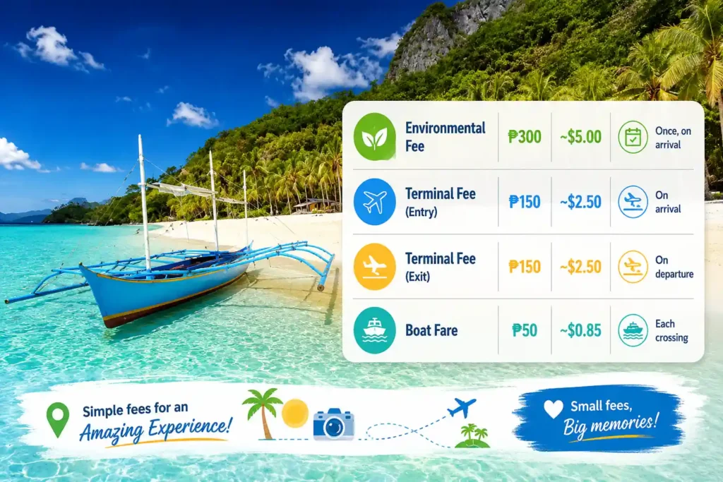 Boracay travel fees