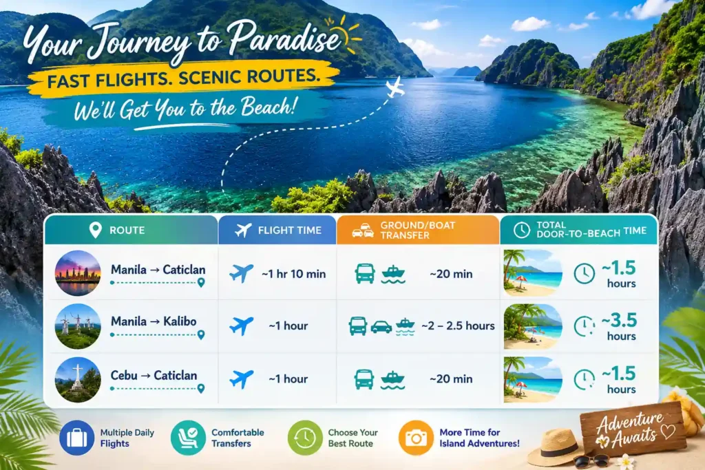 Boracay flight routes