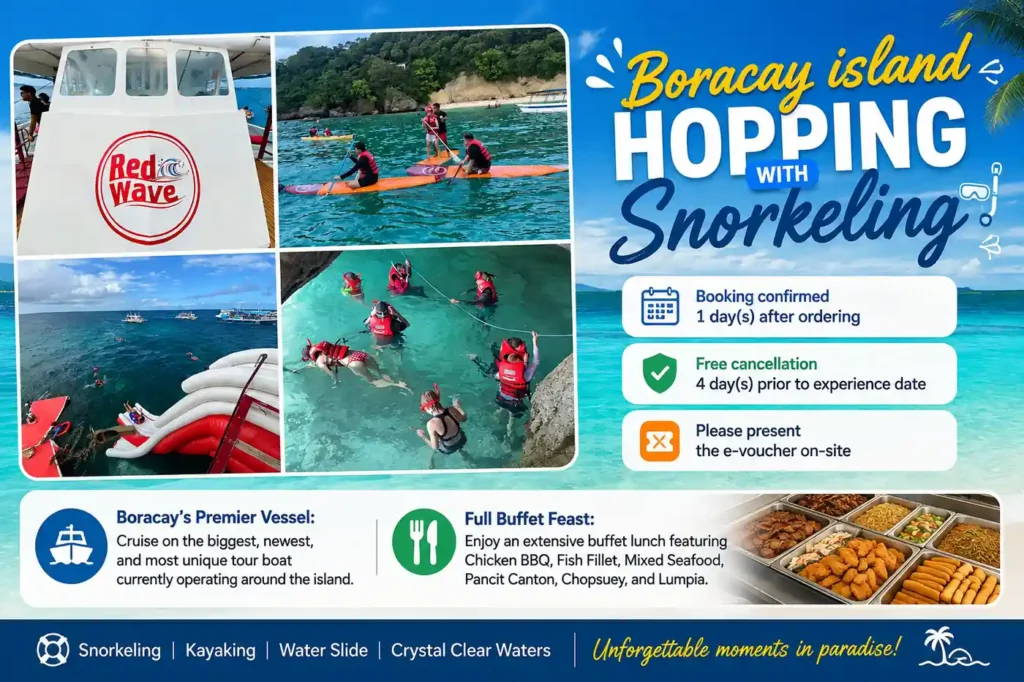 Boracay island hopping snorkeling