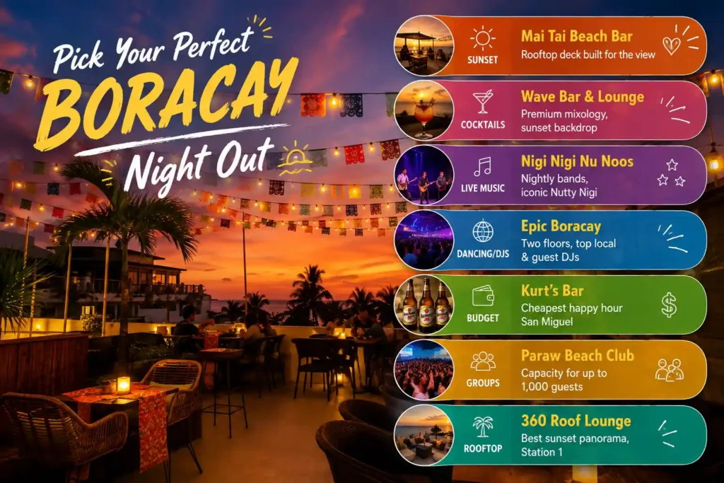 Boracay nightlife guide