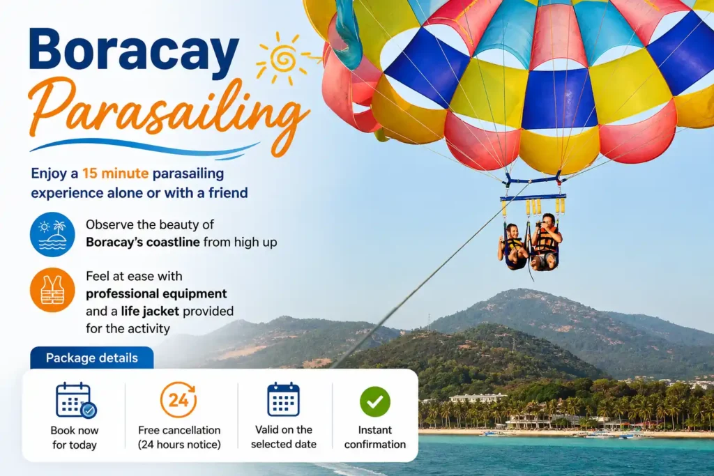 Boracay parasailing experience