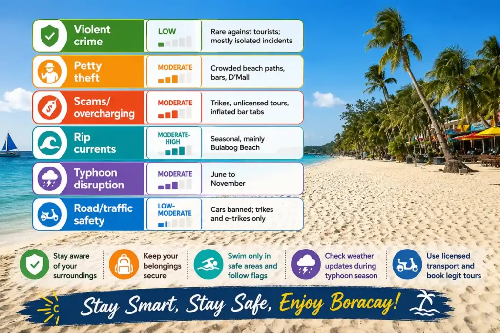 Boracay Island safety risks