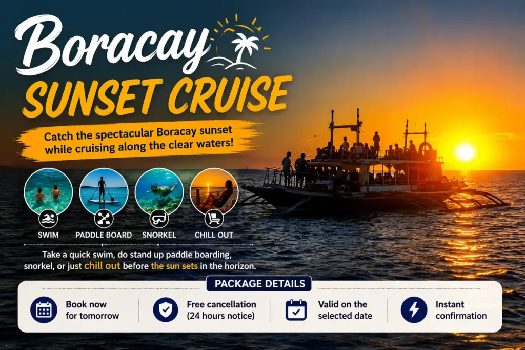 Boracay sunset cruise