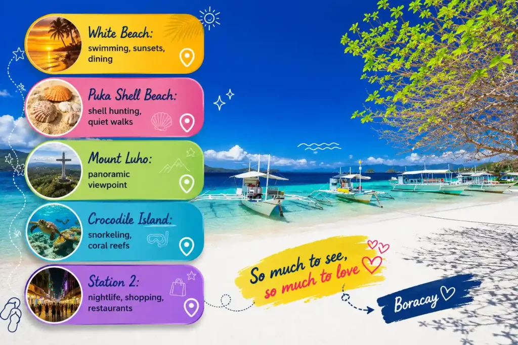 Boracay top places