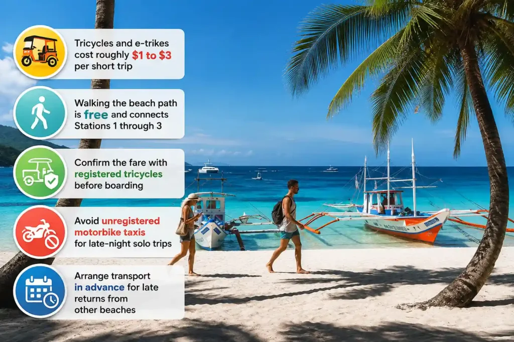 Boracay transport tips