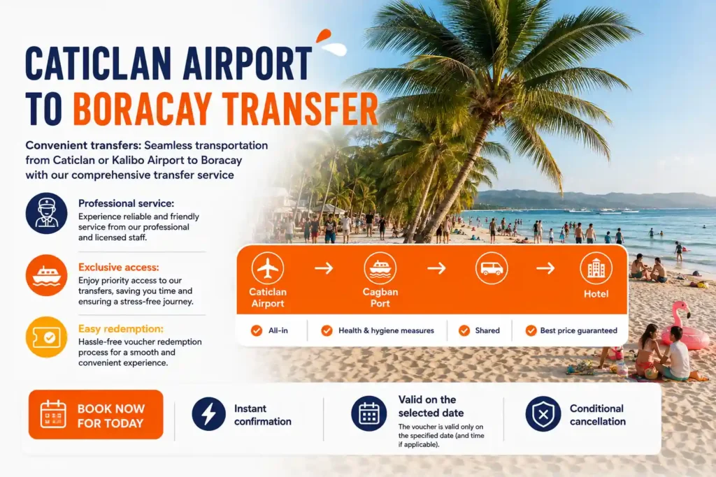 Caticlan Airport to Boracay transfer