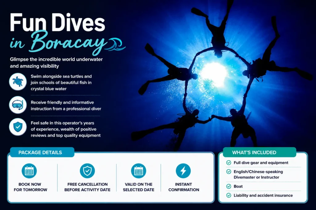 Fun dives in Boracay 