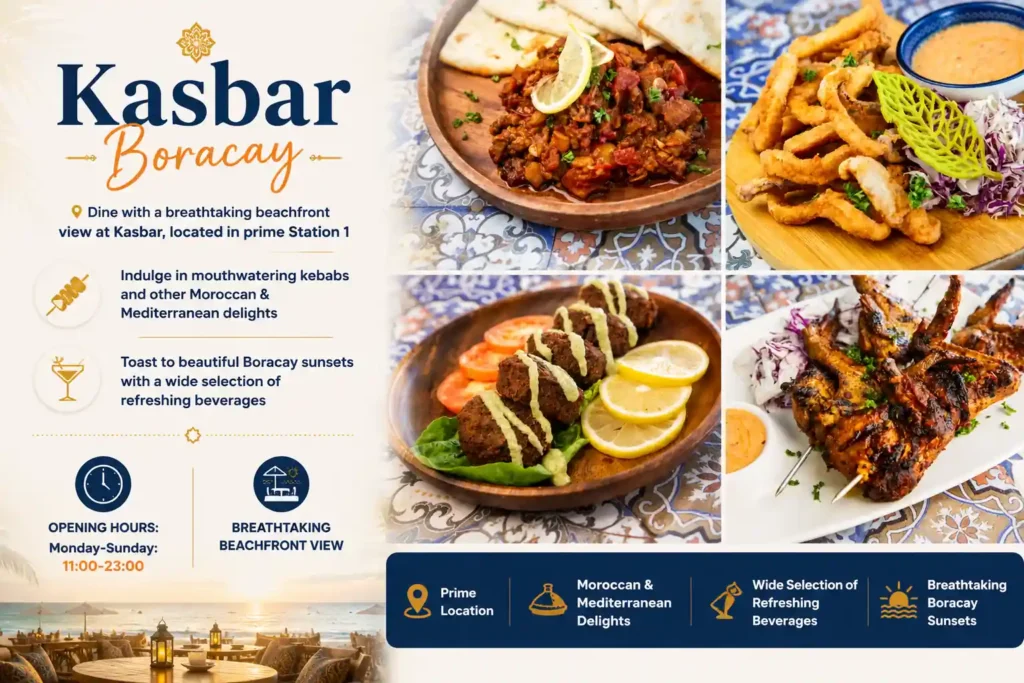 Kasbar Boracay restaurant