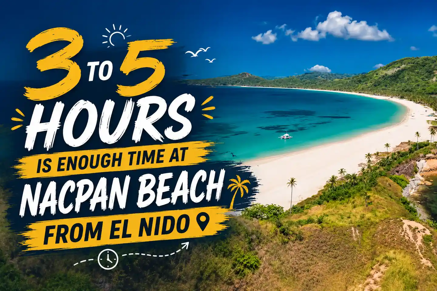 Nacpan Beach 3 to 5 hours