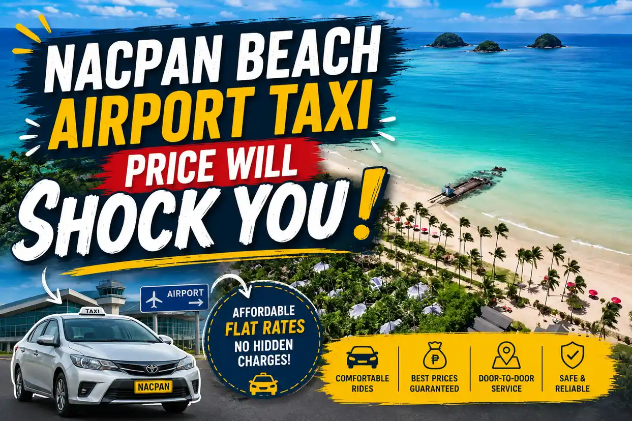 Nacpan Beach airport taxi