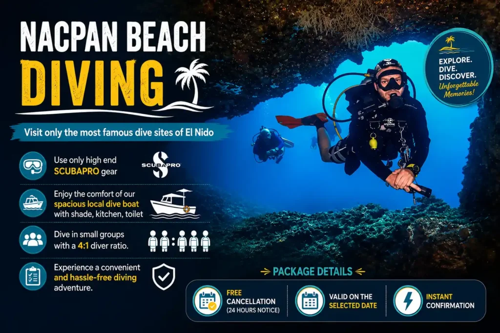 Nacpan Beach diving