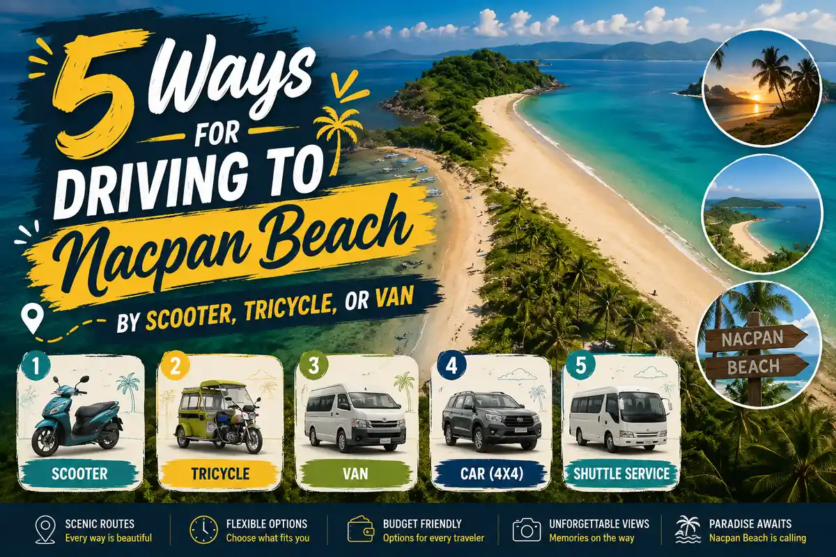 Nacpan Beach driving options
