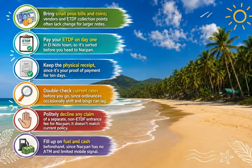 Nacpan Beach ETDF travel tips