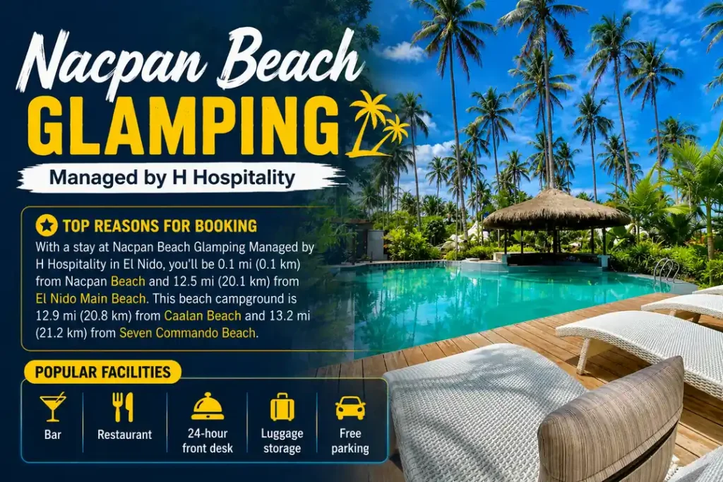 Nacpan Beach glamping resort