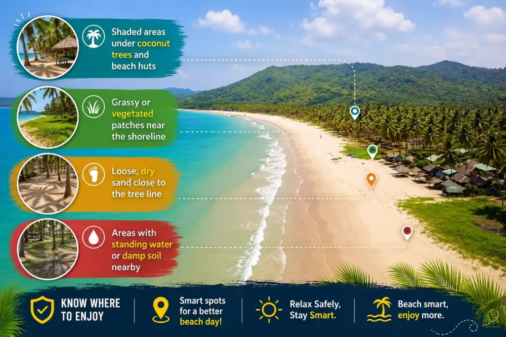 Nacpan Beach smart spots
