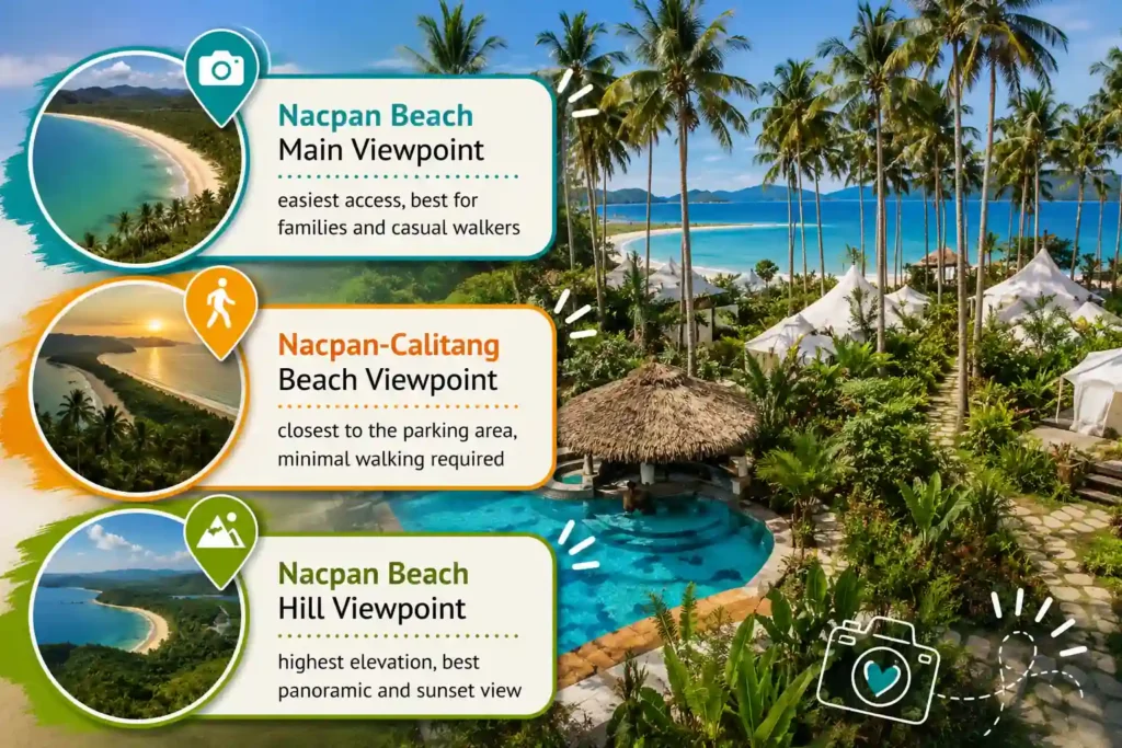 Nacpan Beach viewpoints