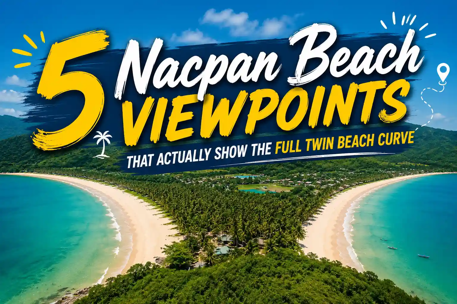 Nacpan Beach viewpoints