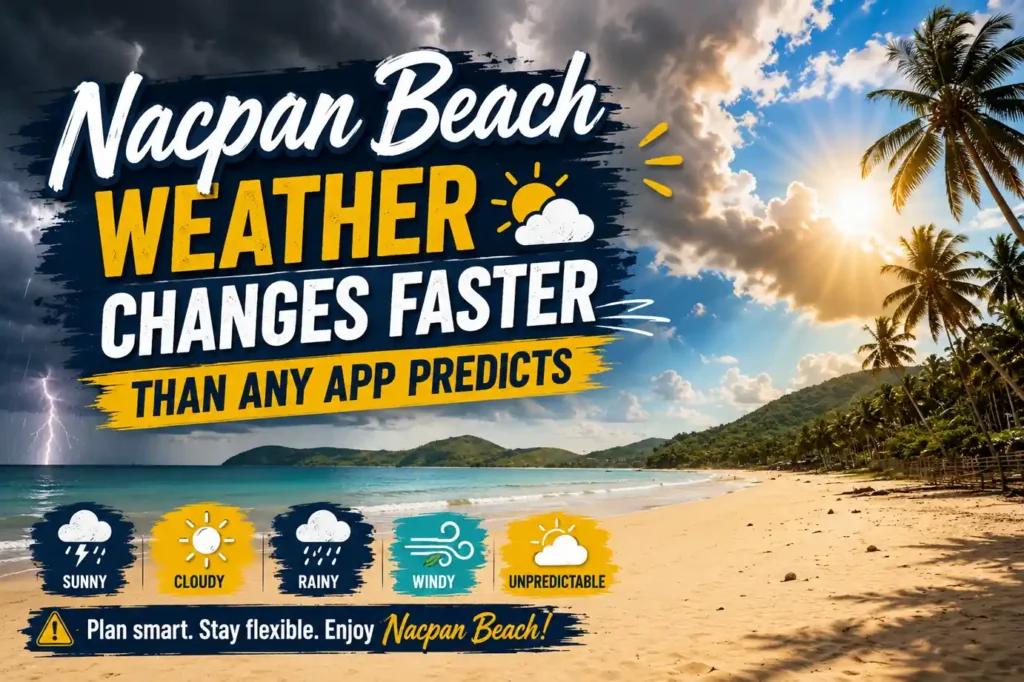 Nacpan Beach weather changes