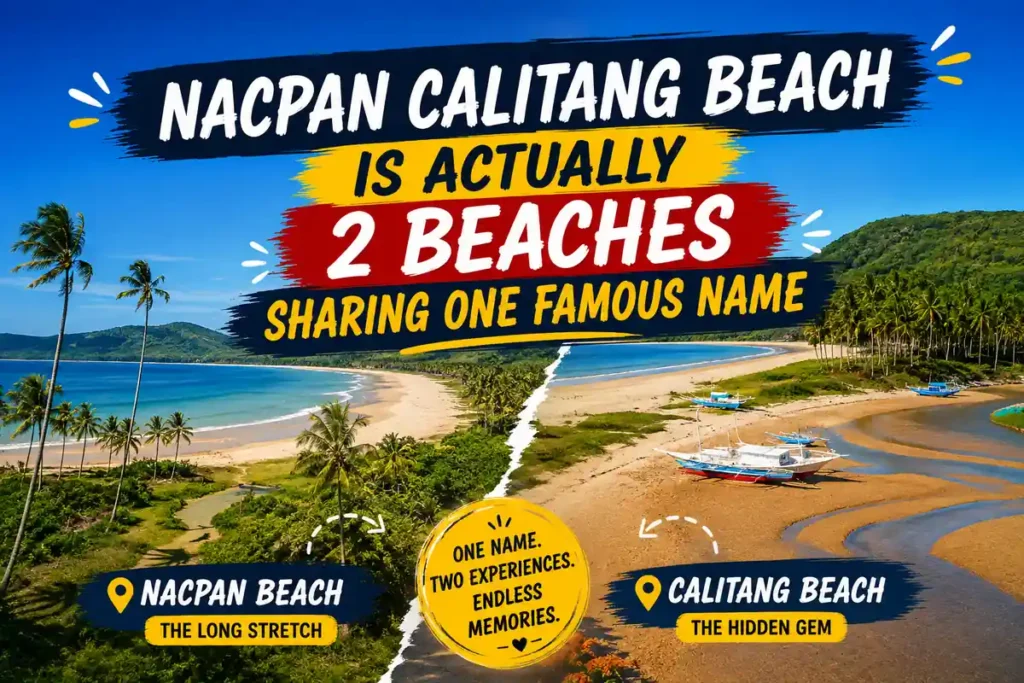 Nacpan Calitang Beach