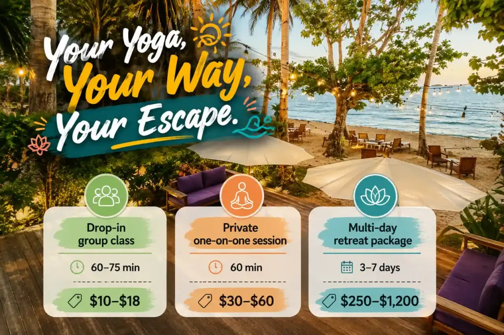 Nacpan yoga prices