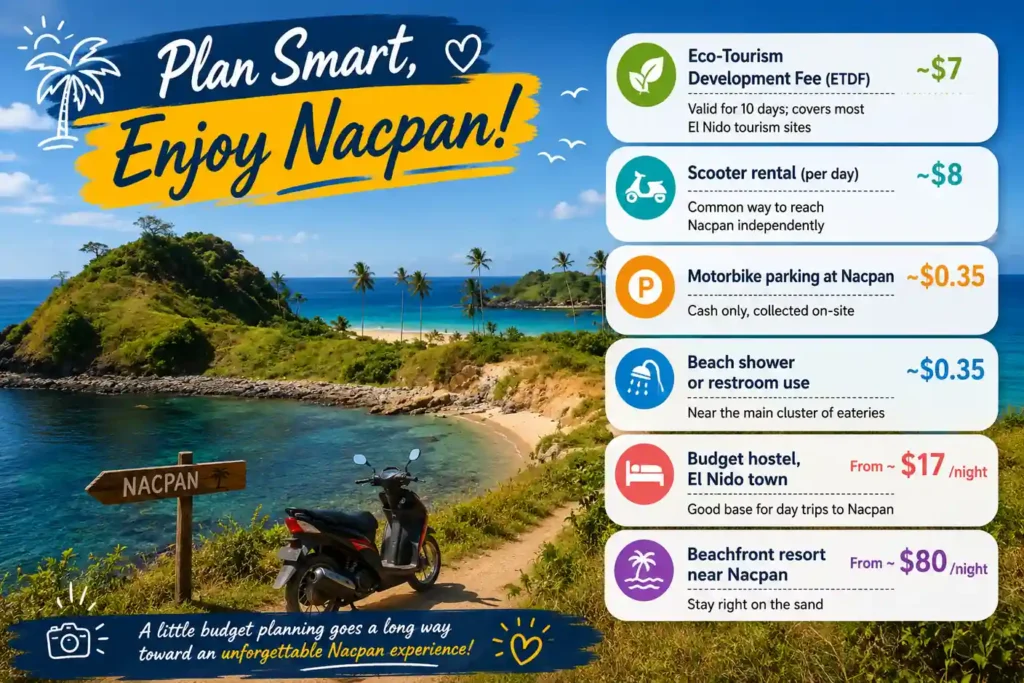 Nacpan Beach cost guide