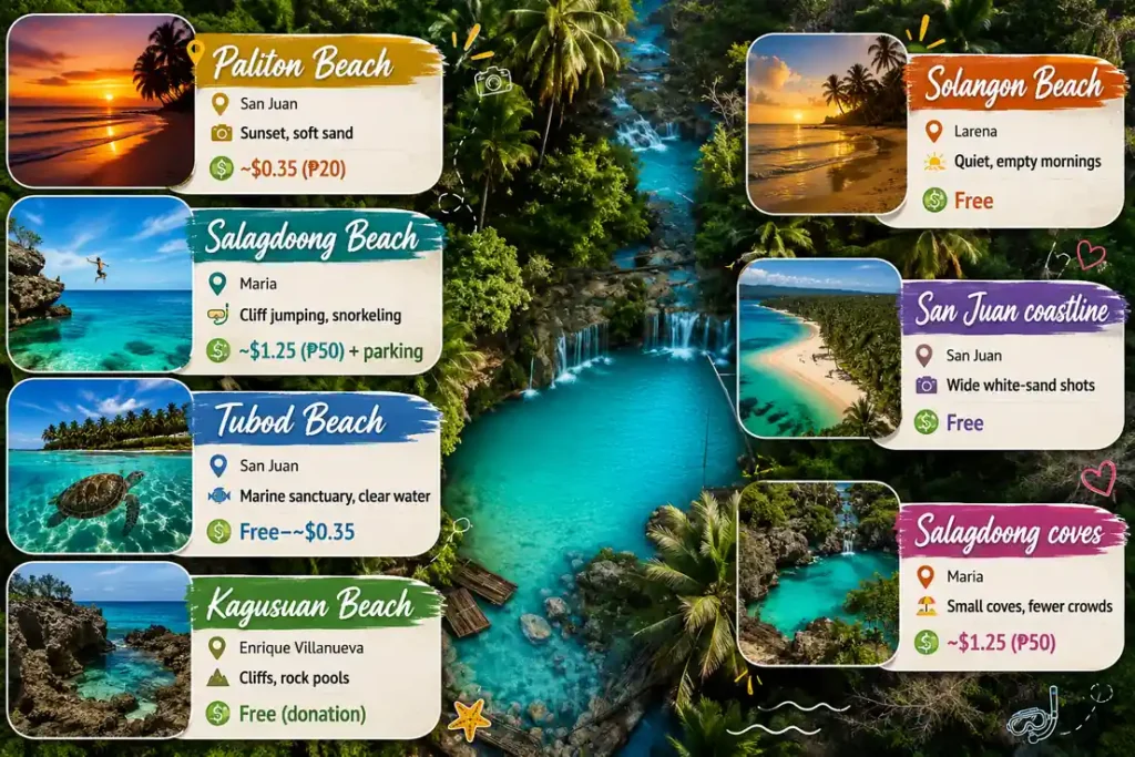 Siquijor best beaches guide